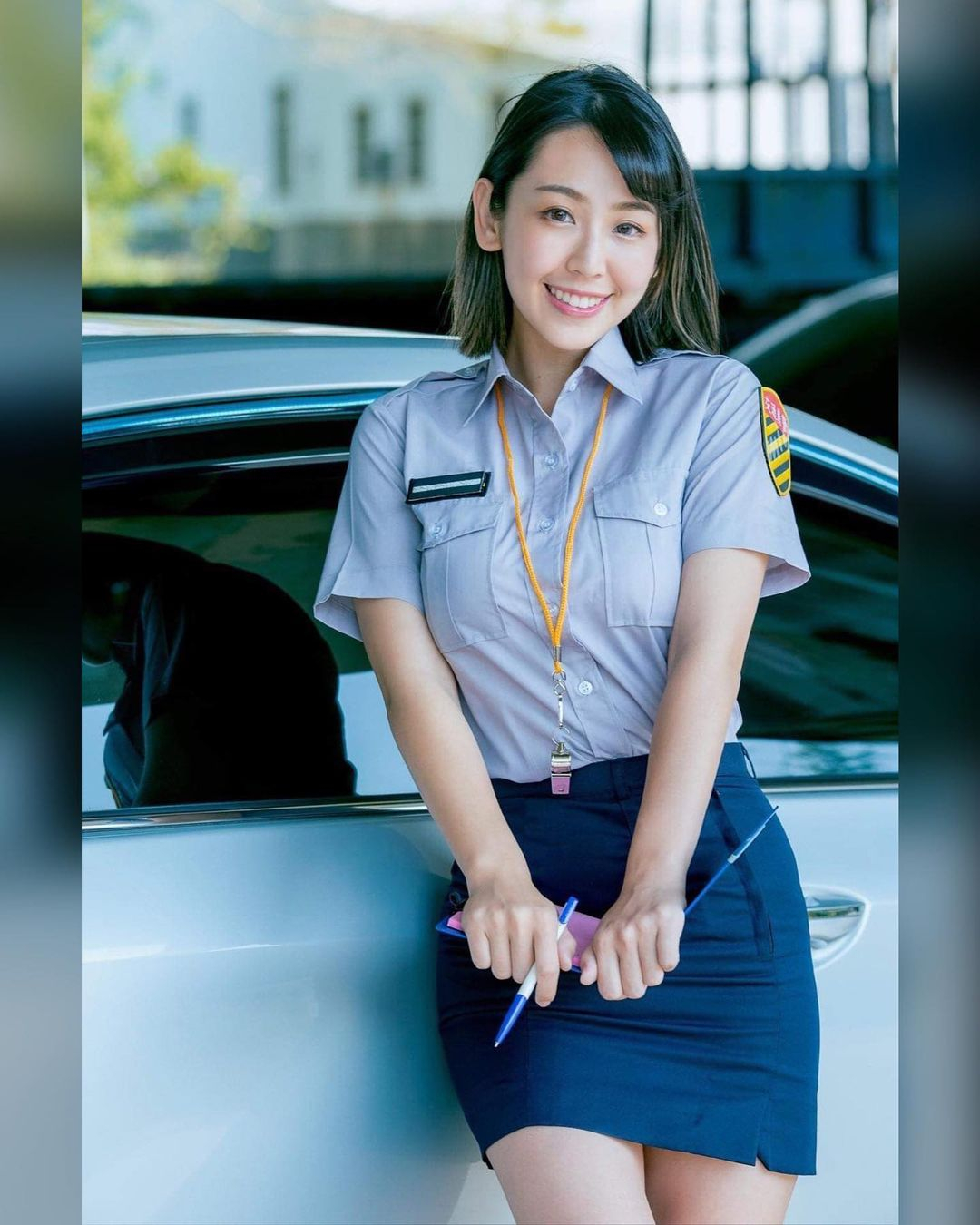 笑容神似新垣结衣的制服妹子