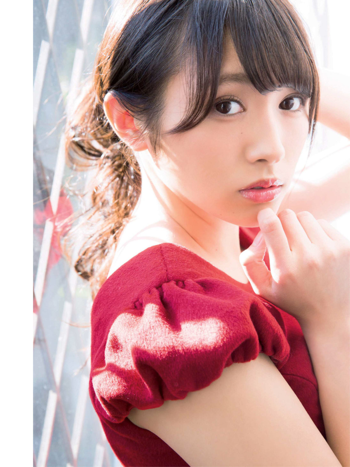 日本女子偶像组合樱坂46的渡边梨加