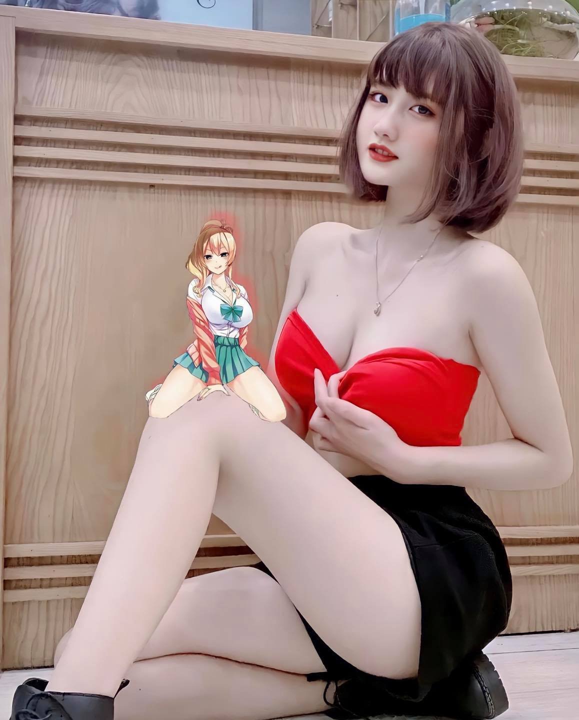 泰国短发尤物妹子 Phạm Thị Hằng