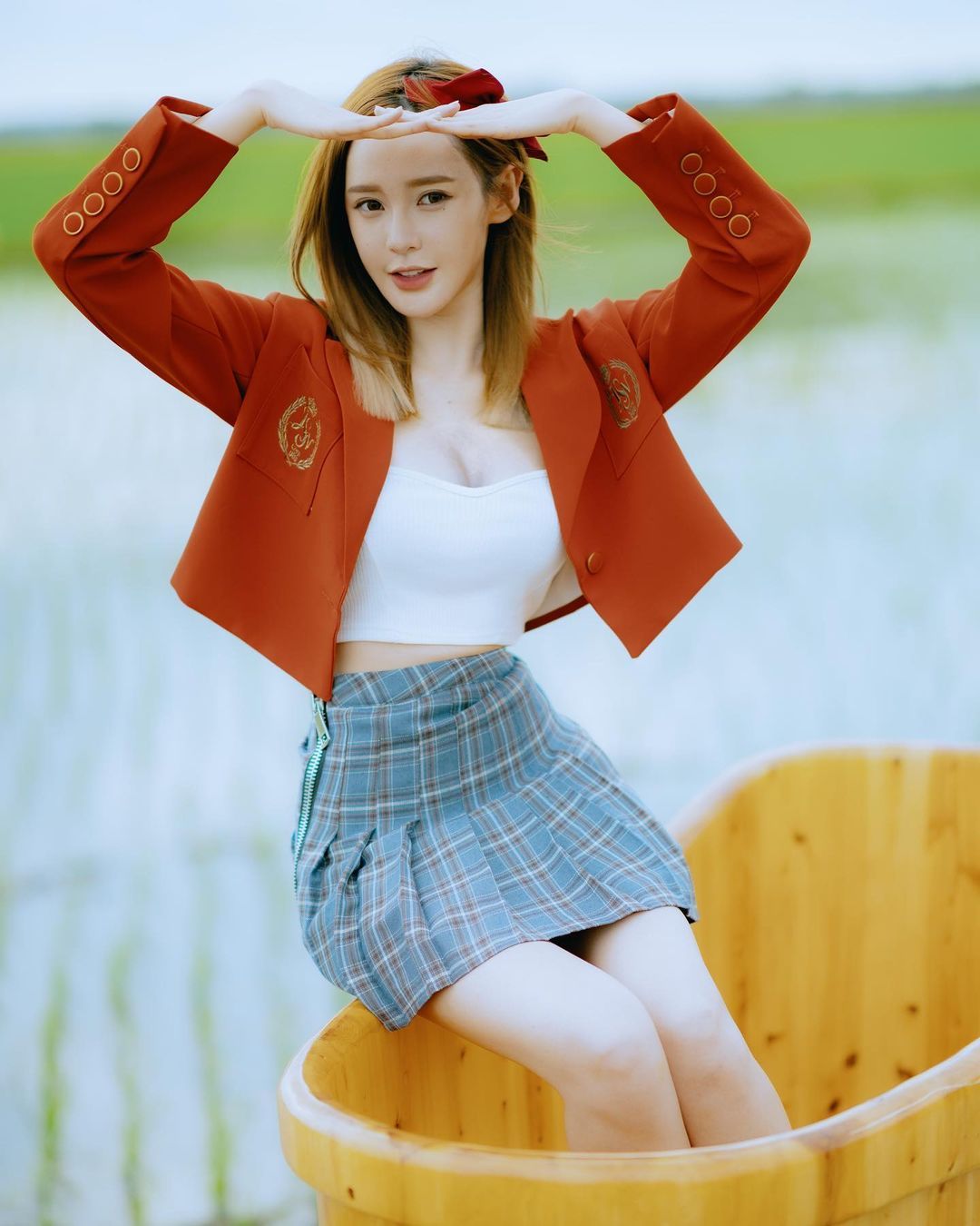 号称性感版Angelababy、大马版Angelababy的知名网美黄诗棋