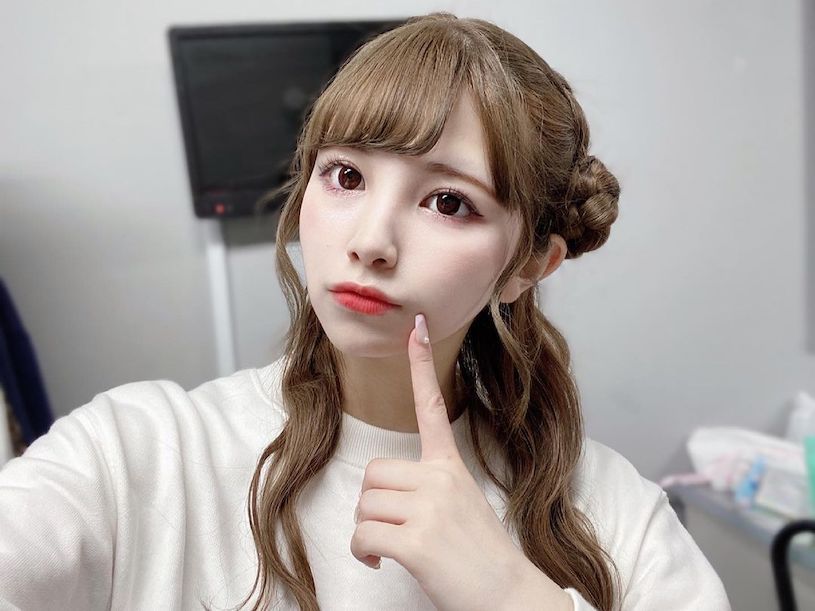 萌萌樱花妹子「茄子はる」充满青春感