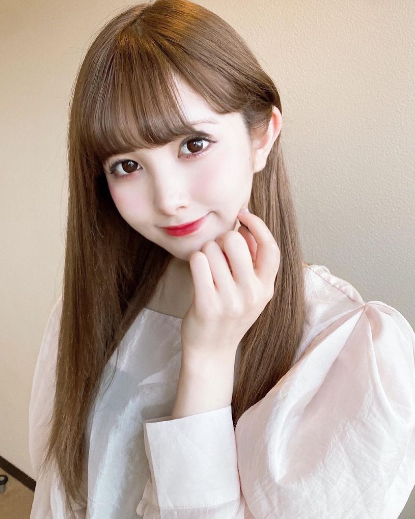 萌萌樱花妹子「茄子はる」充满青春感