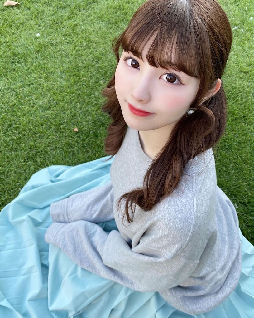 萌萌樱花妹子「茄子はる」充满青春感