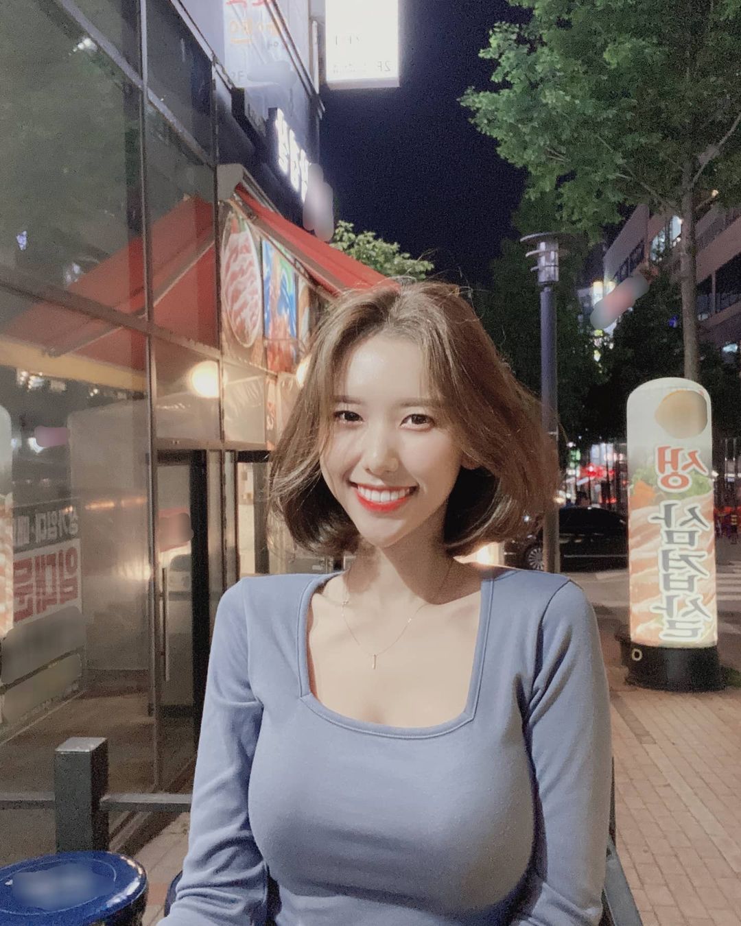 韩国网路美女「탄 요」气质优雅 脸蛋清新