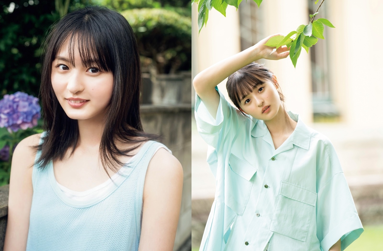 木坂46小清新「远藤さくら」小露香肩散发纯真