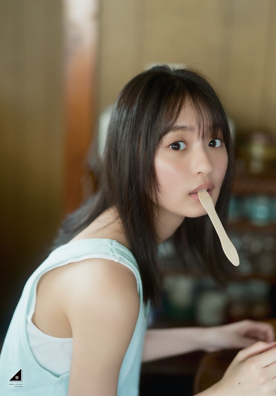 木坂46小清新「远藤さくら」小露香肩散发纯真