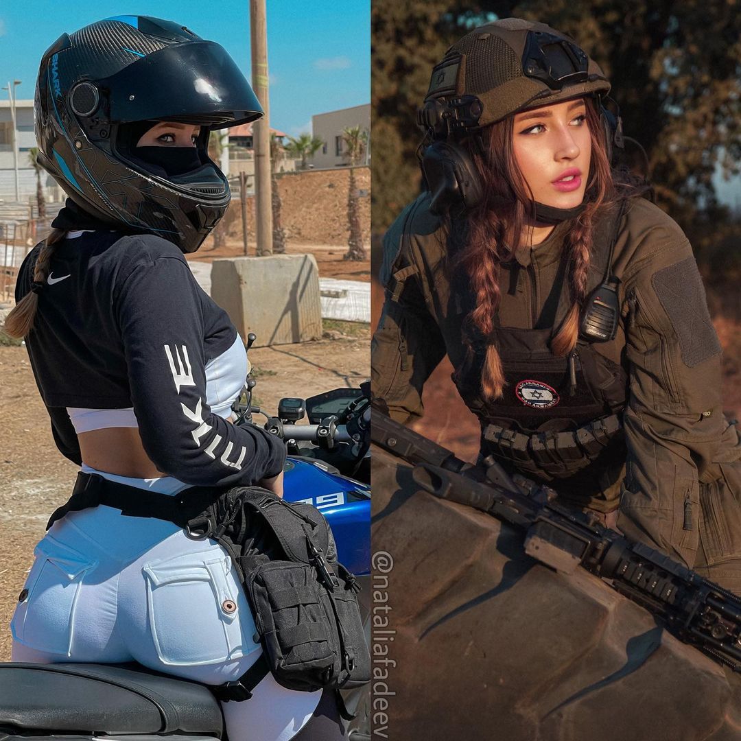 以色列女兵《Natalia Fadeev》颜值居然这么高吗？