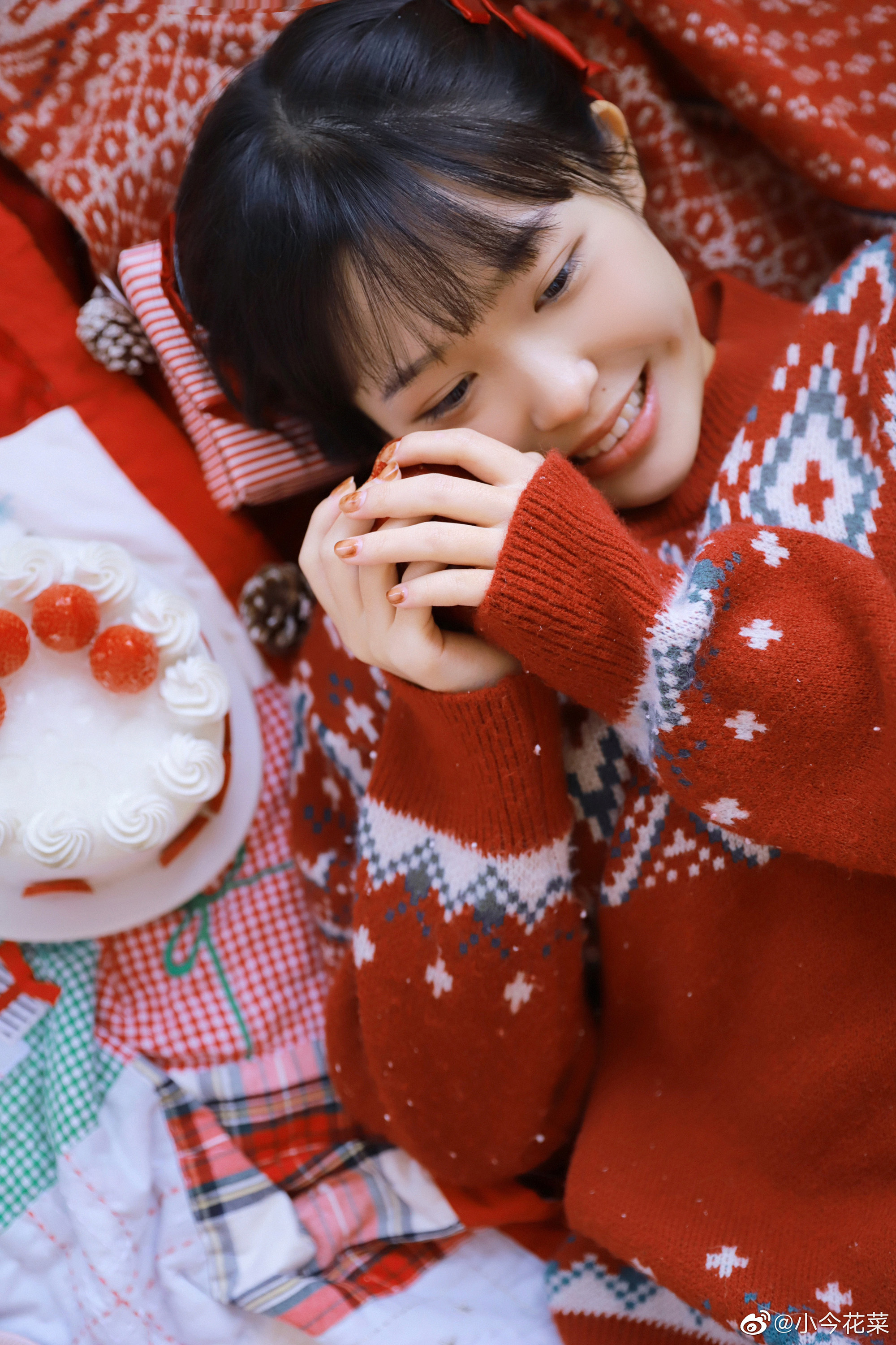 小今花菜 甜甜美美的一天