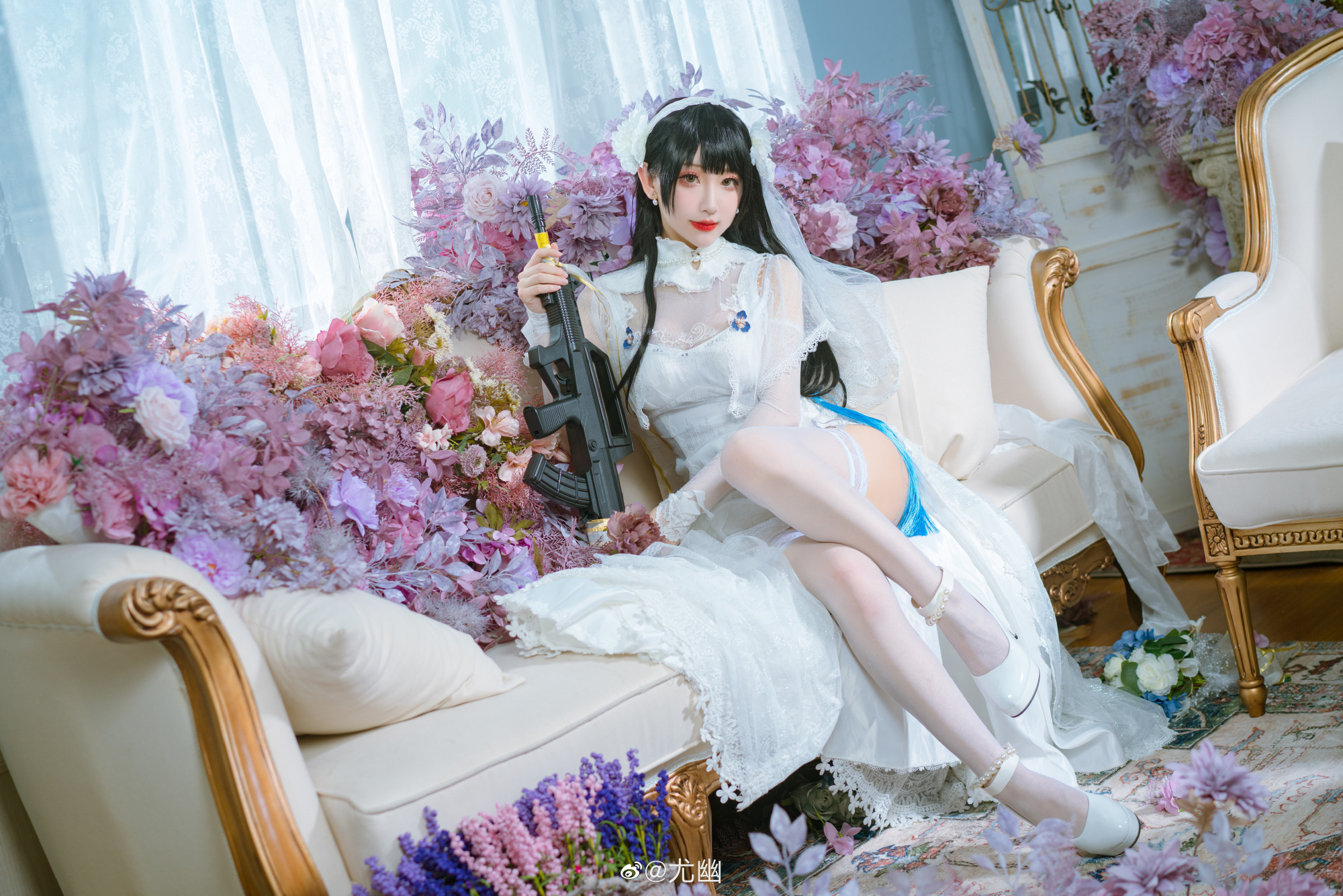 微薄COSER@尤幽 少女前线 95式主题COS