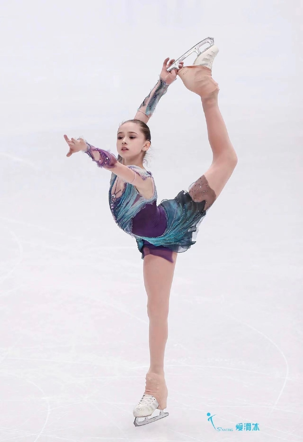 北京冬季奥运 15岁的俄罗斯少女卡米拉·瓦莉娃（Kamila Valieva）