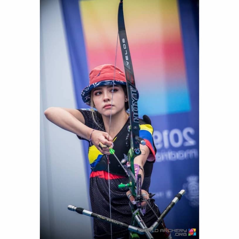 东京奥运最美弓箭手 Valentina Acosta Giraldo