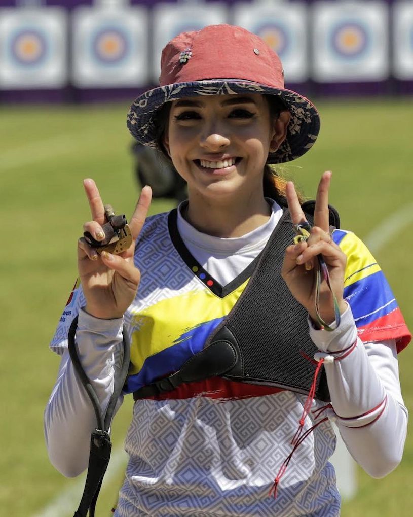 东京奥运最美弓箭手 Valentina Acosta Giraldo