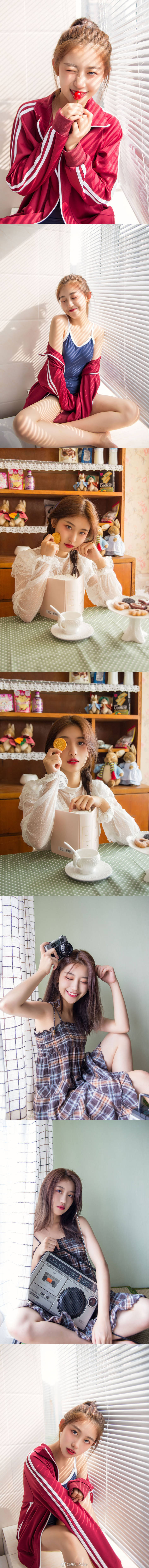 爱笑的女生,像是人间的天使