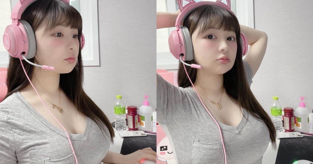 南韩游戏主播「박 별」这下我明白为啥这么多人看了~