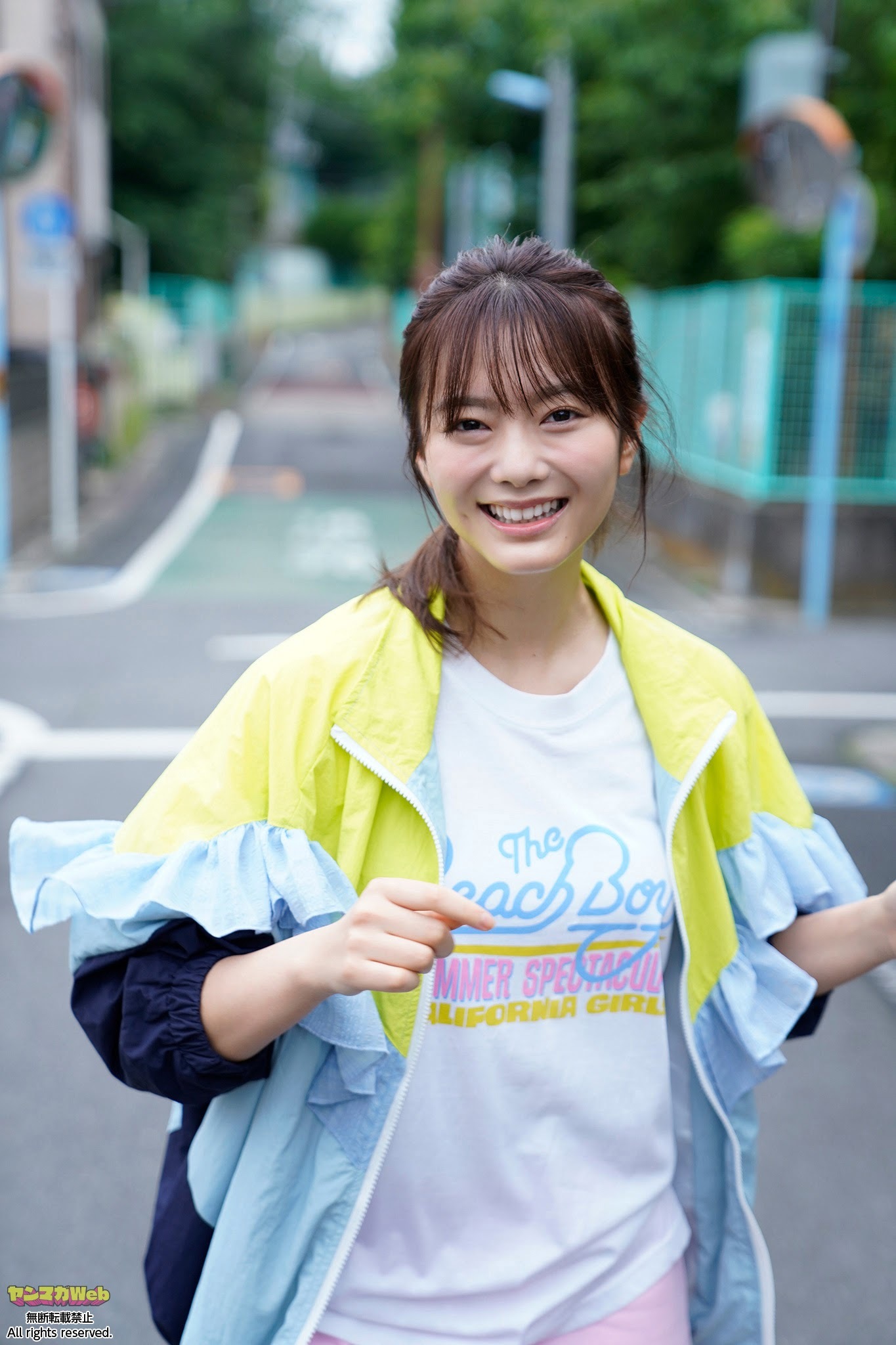 ヤンマガWeb 樱坂46 田村保乃写真图